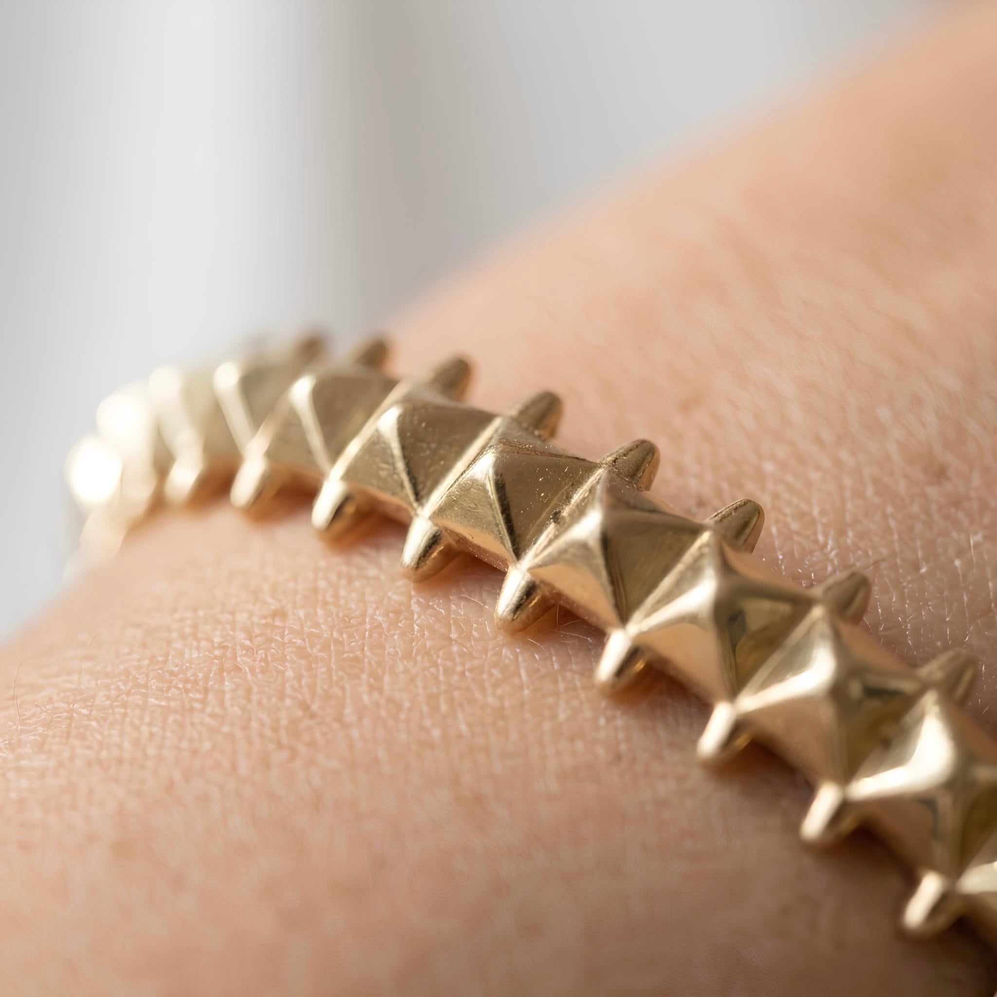 Pyramid Stud Bracelet