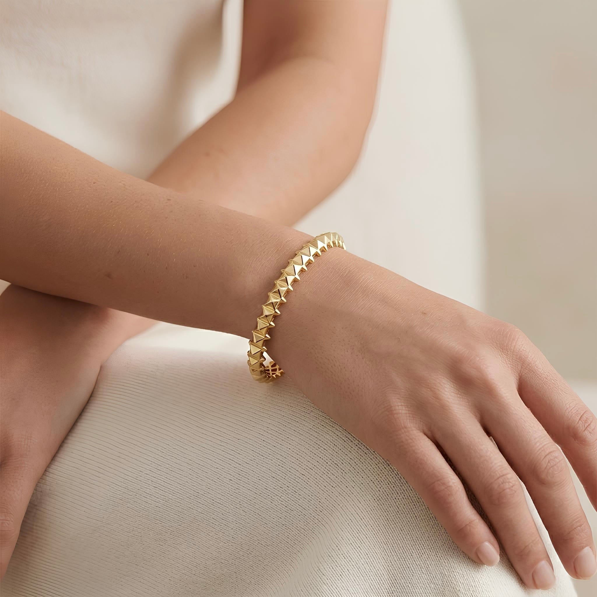 Pyramid Stud Bracelet