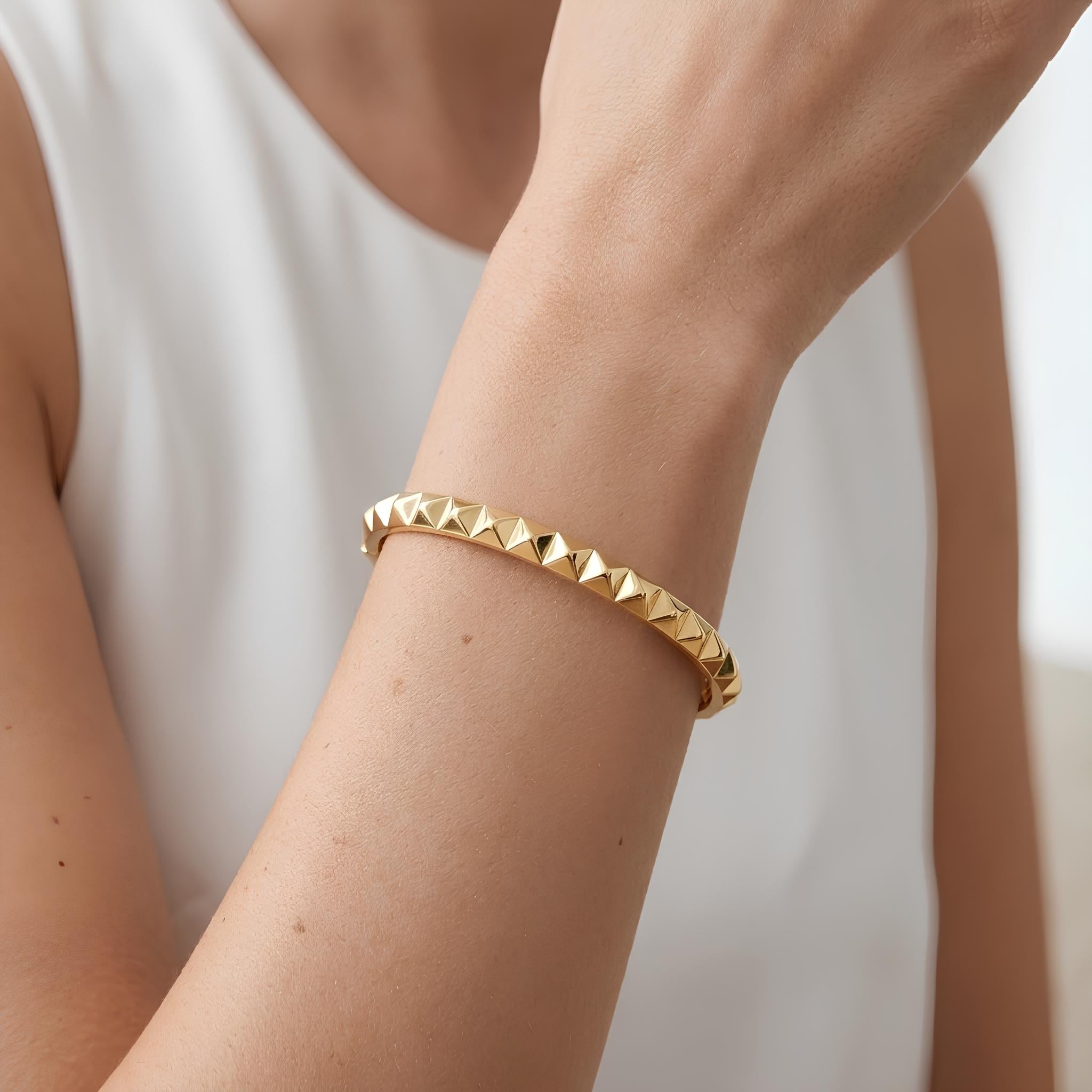 Pyramid Stud Bangle