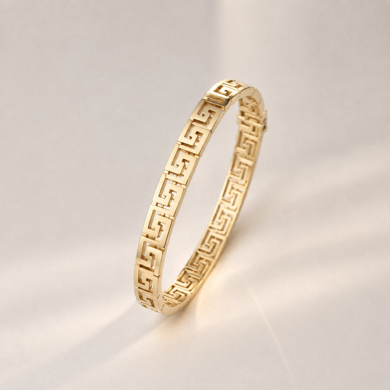 Greek Key Bangle
