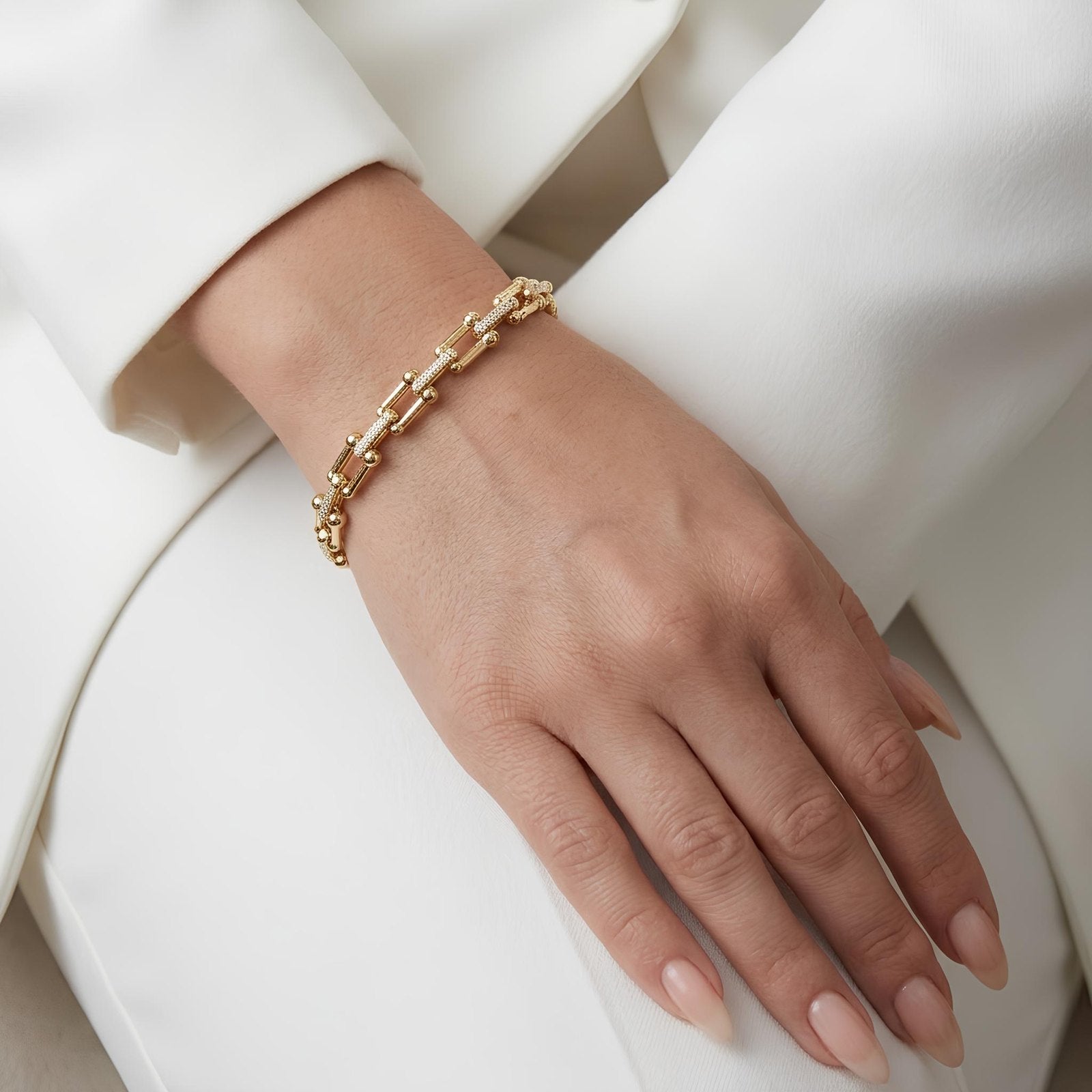 Paperclip Chain Bracelet