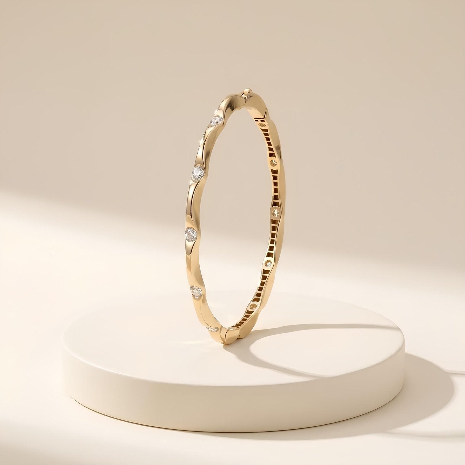 Marquise Station Bangle