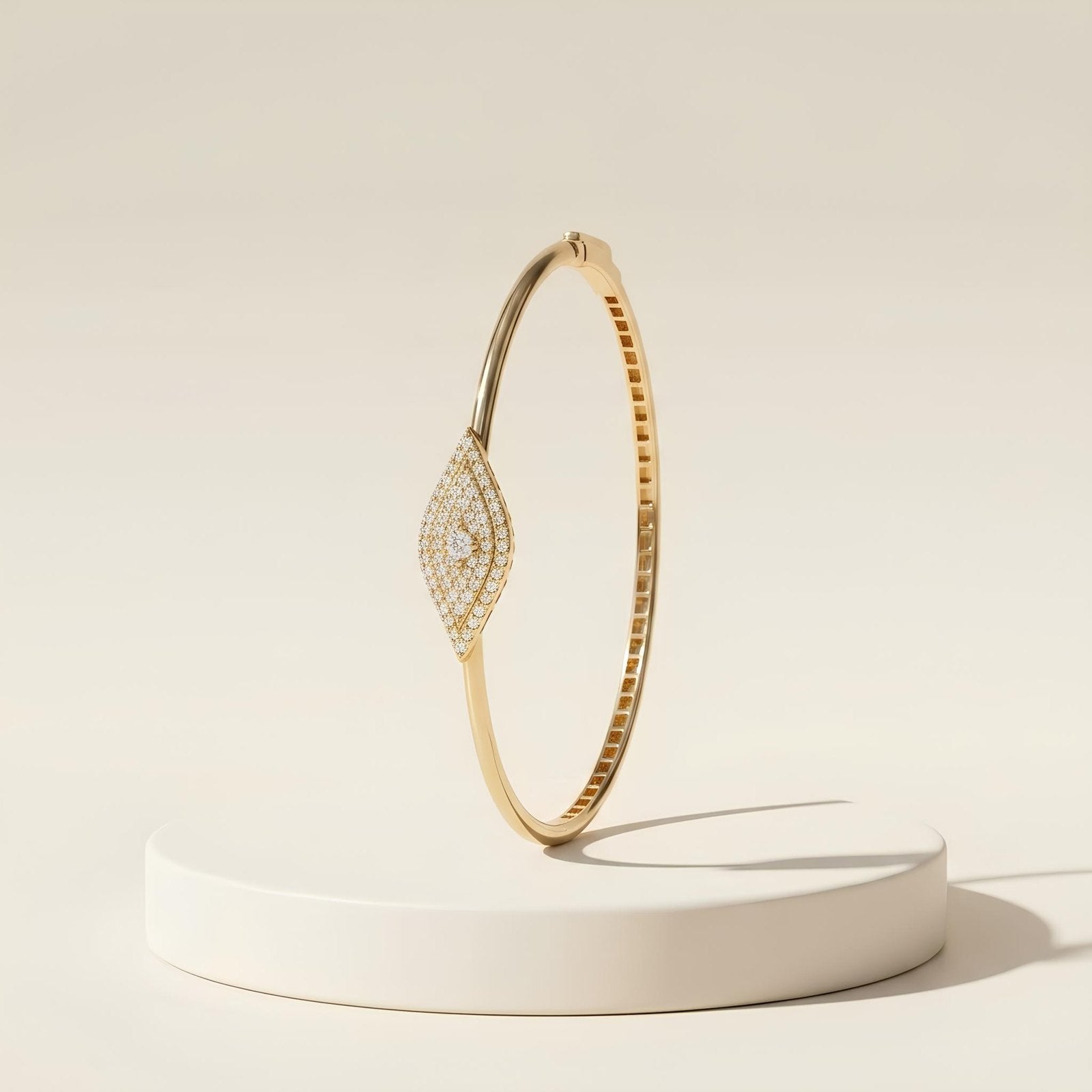 Pave Eye Bangle