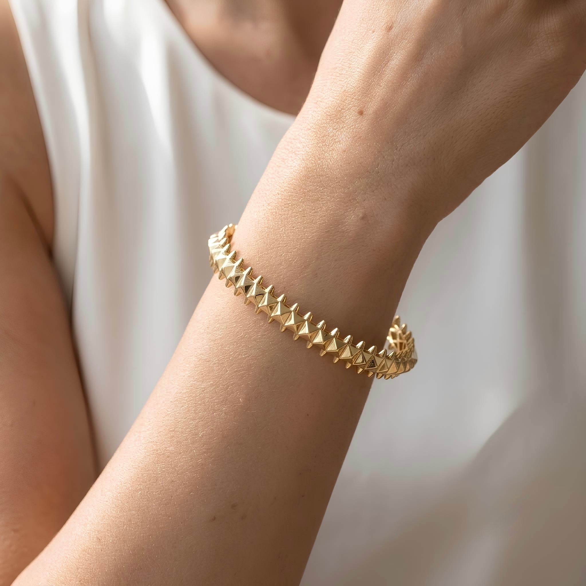 Pyramid Stud Bracelet