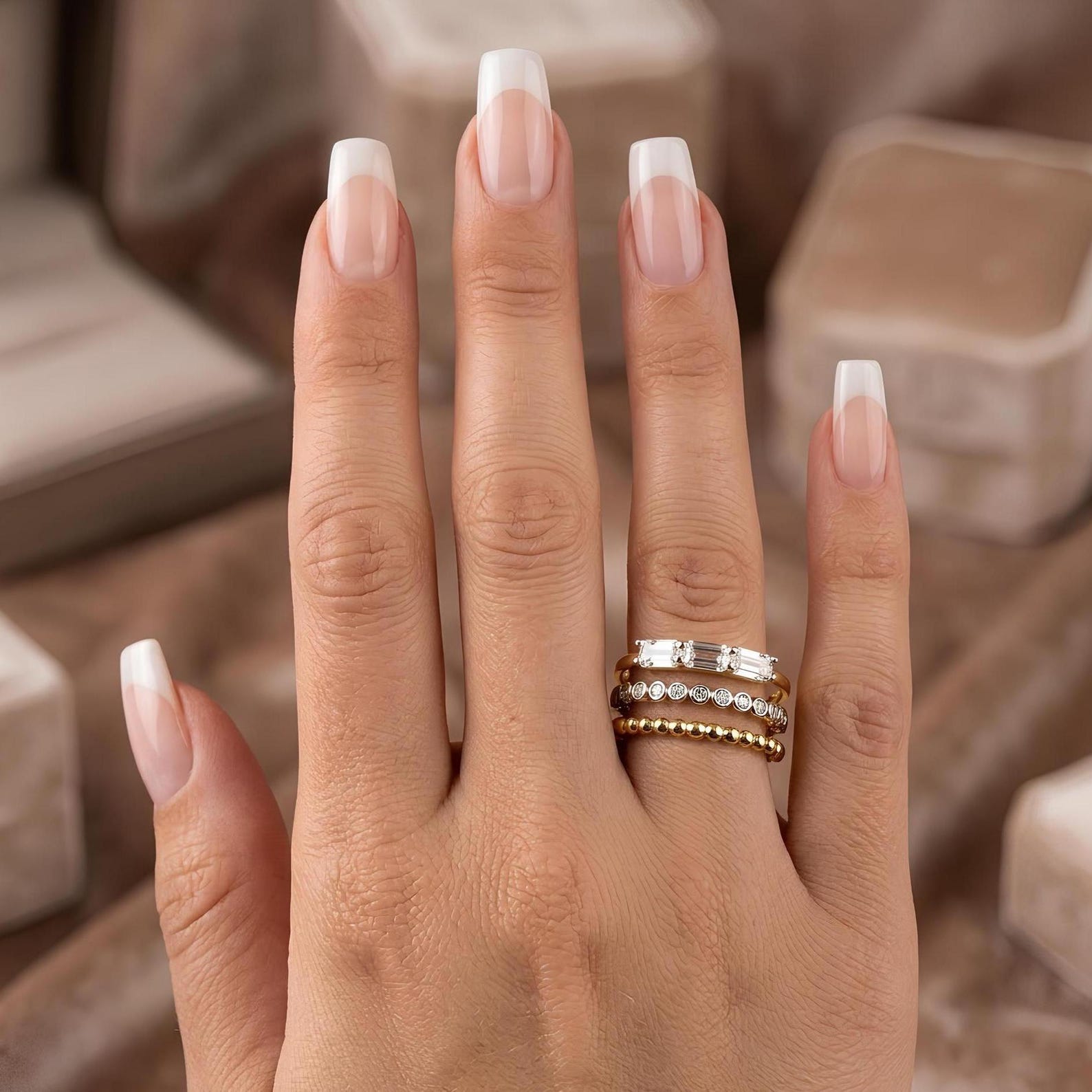 Triple Stack Ring