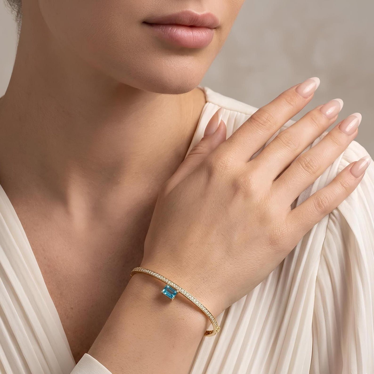 Baguette Wrap Bangle