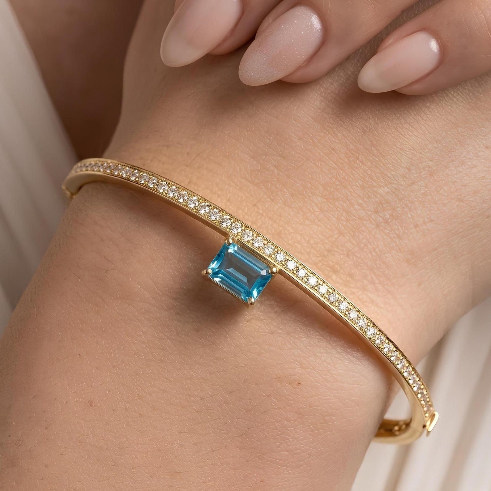 Baguette Wrap Bangle