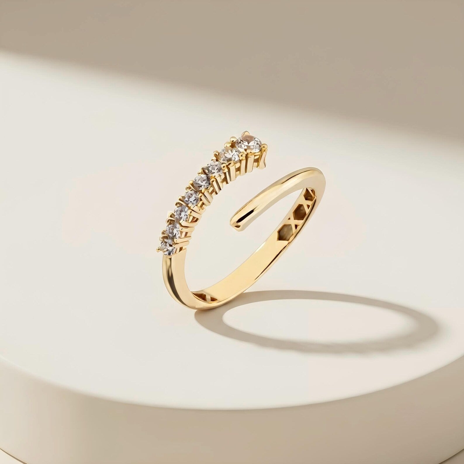 Zircon Open Ring