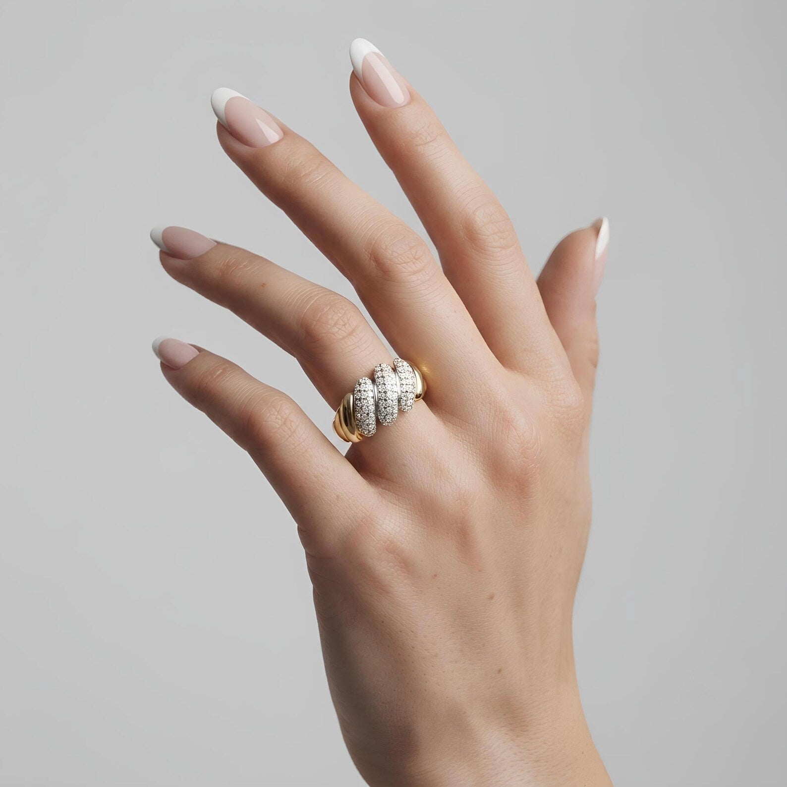 Pave Cocktail Ring