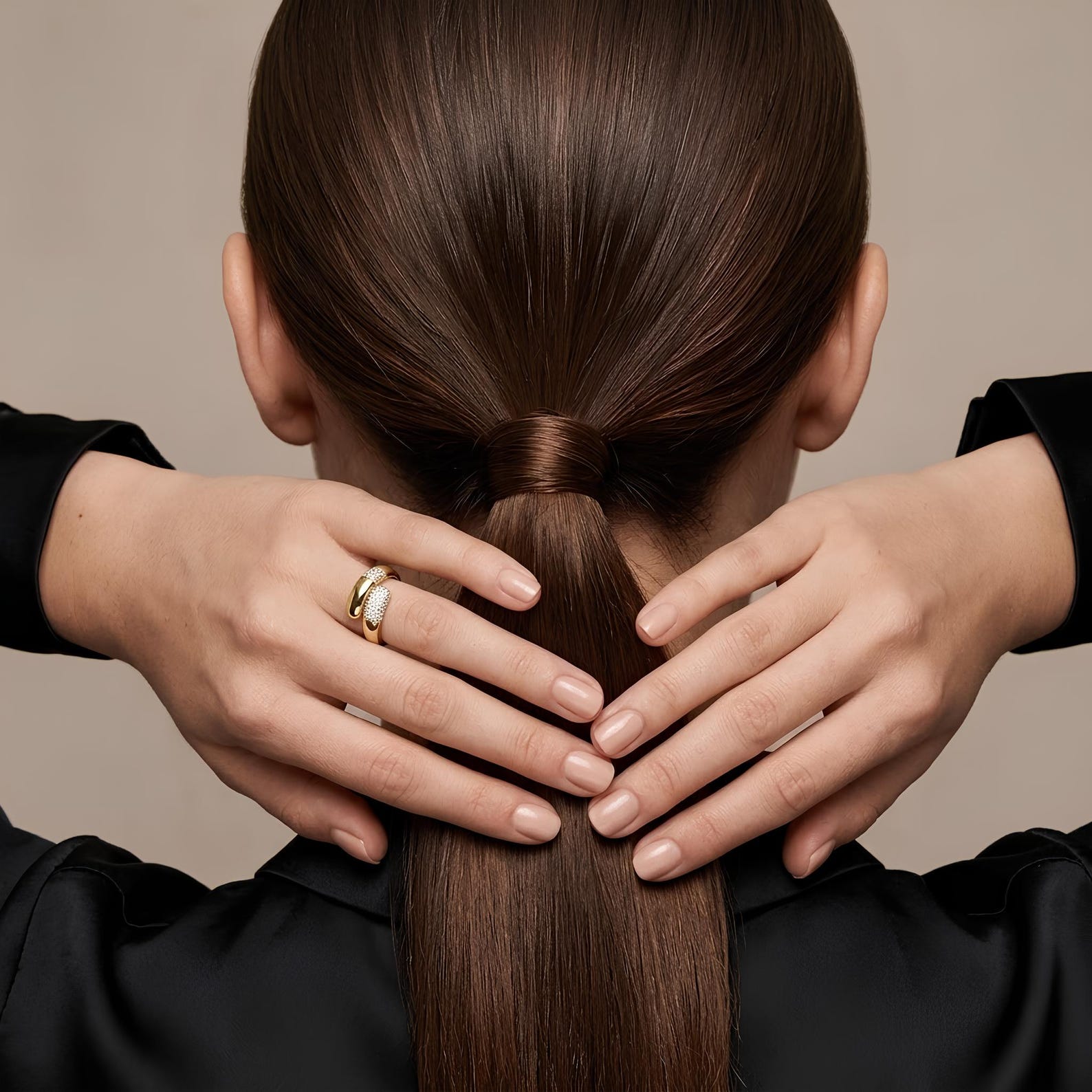 Pave Bypass Ring