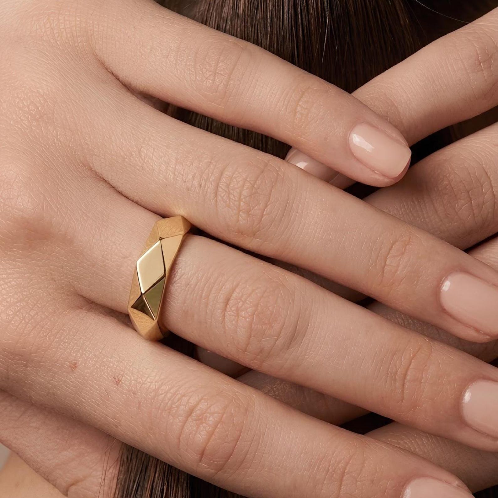 Faceted Ring
