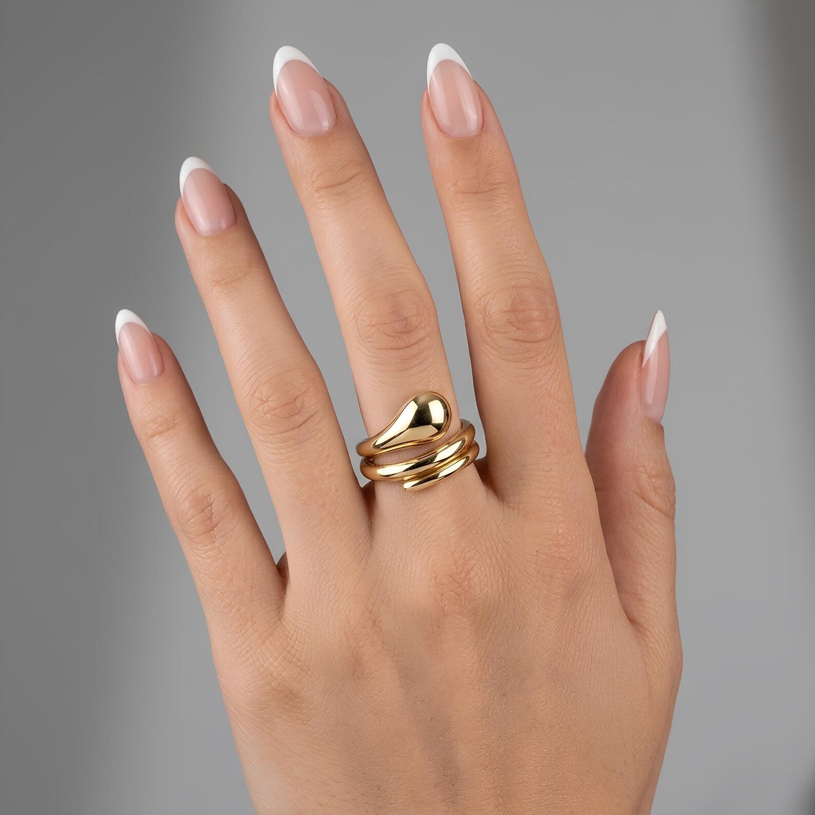 Swirl Wrap Ring