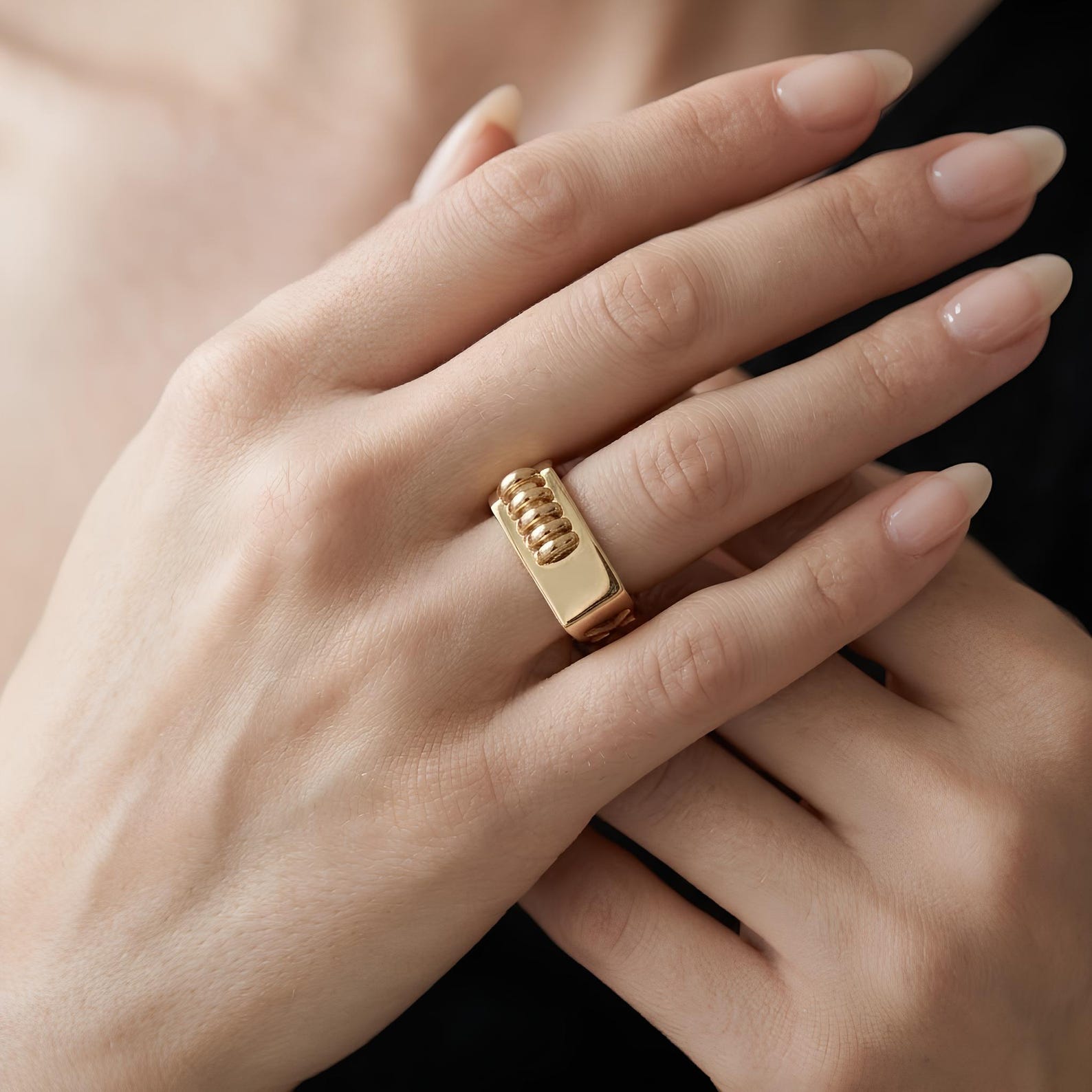 Rectangle Signet Ring