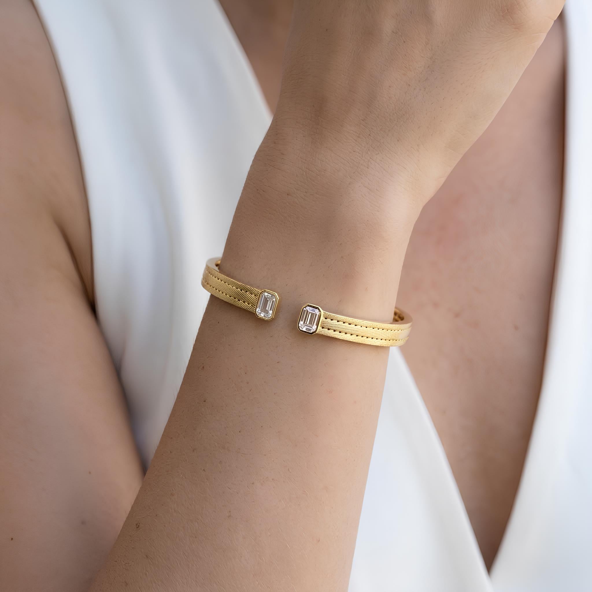 Baguette Tip Cuff