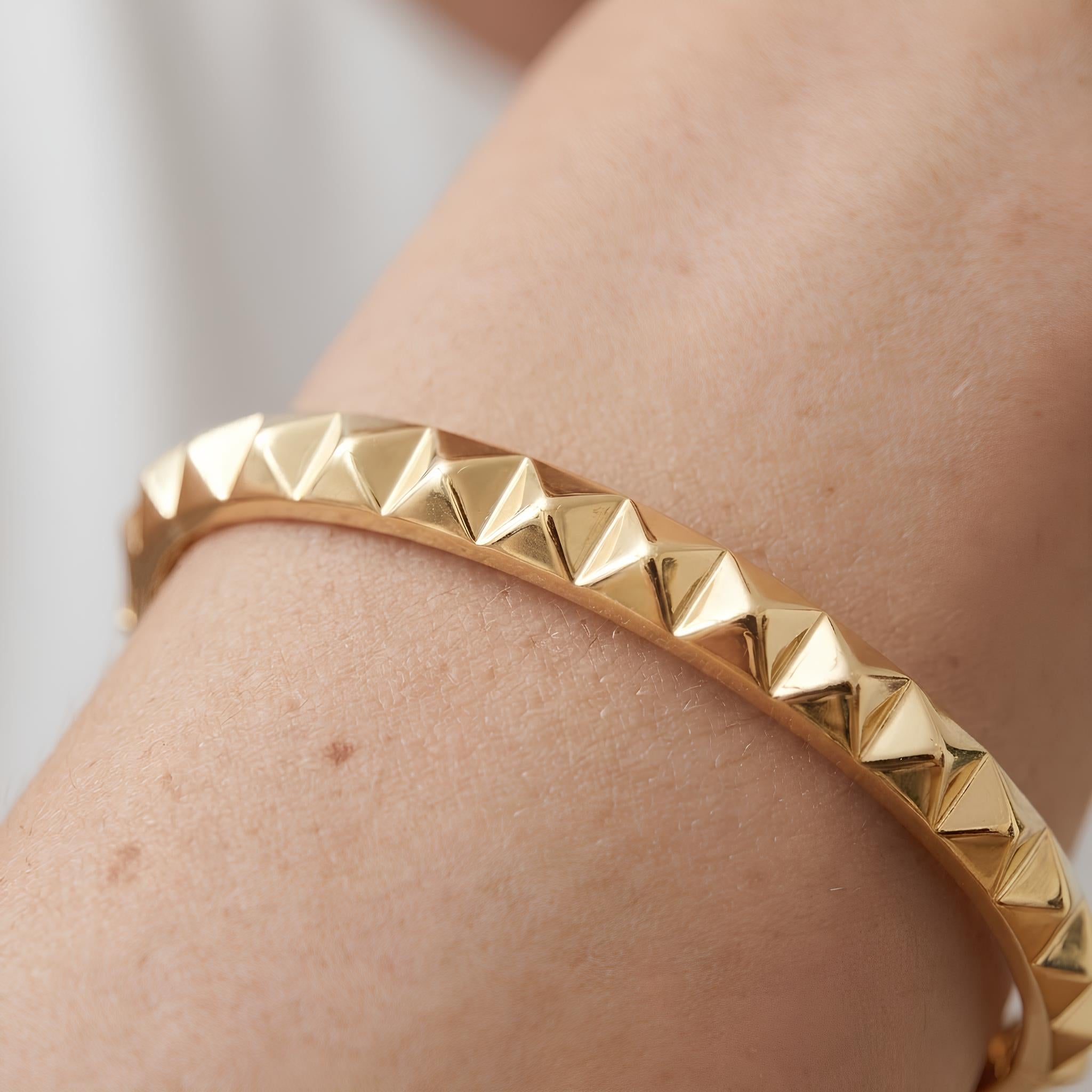 Pyramid Stud Bangle