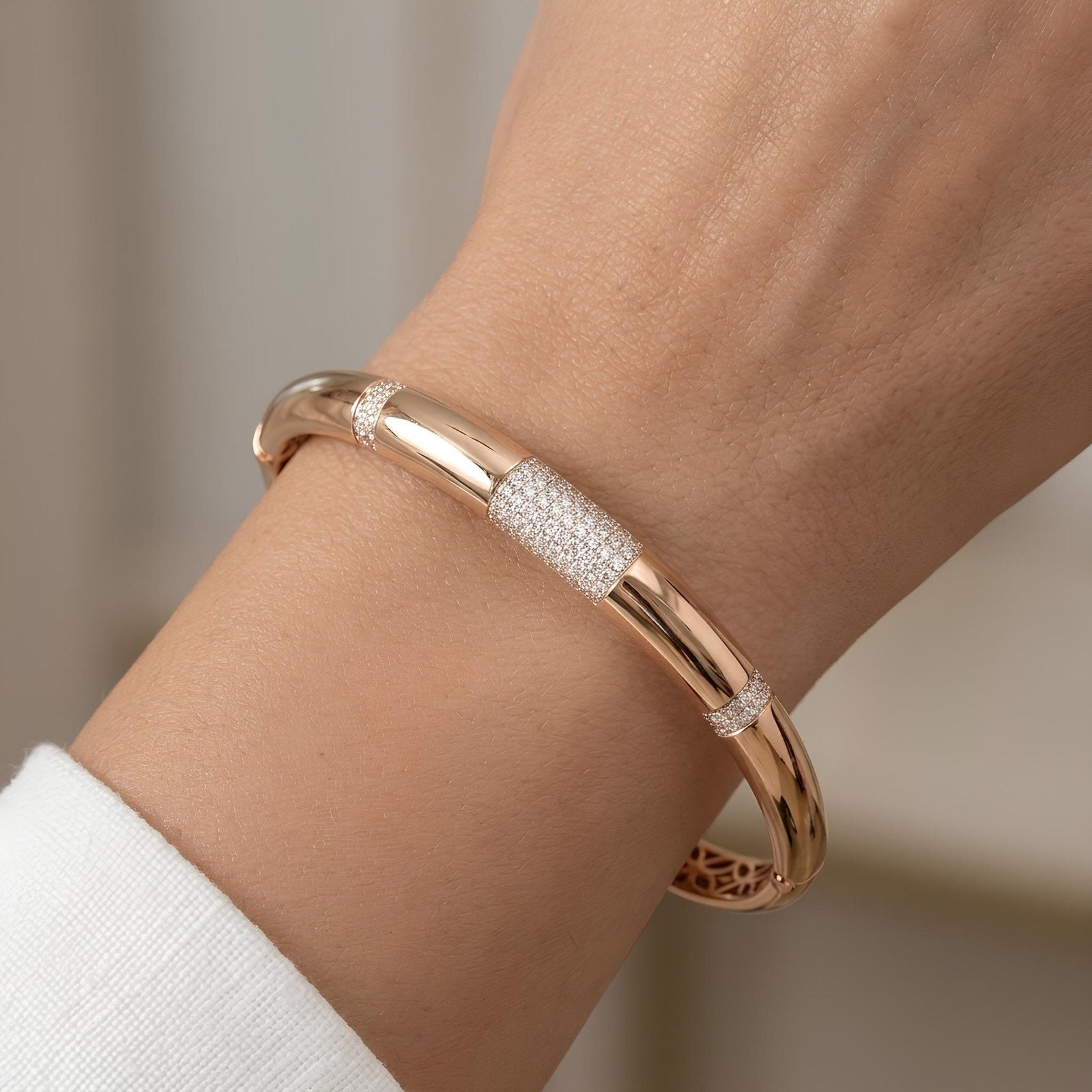 Pave Station Bangle