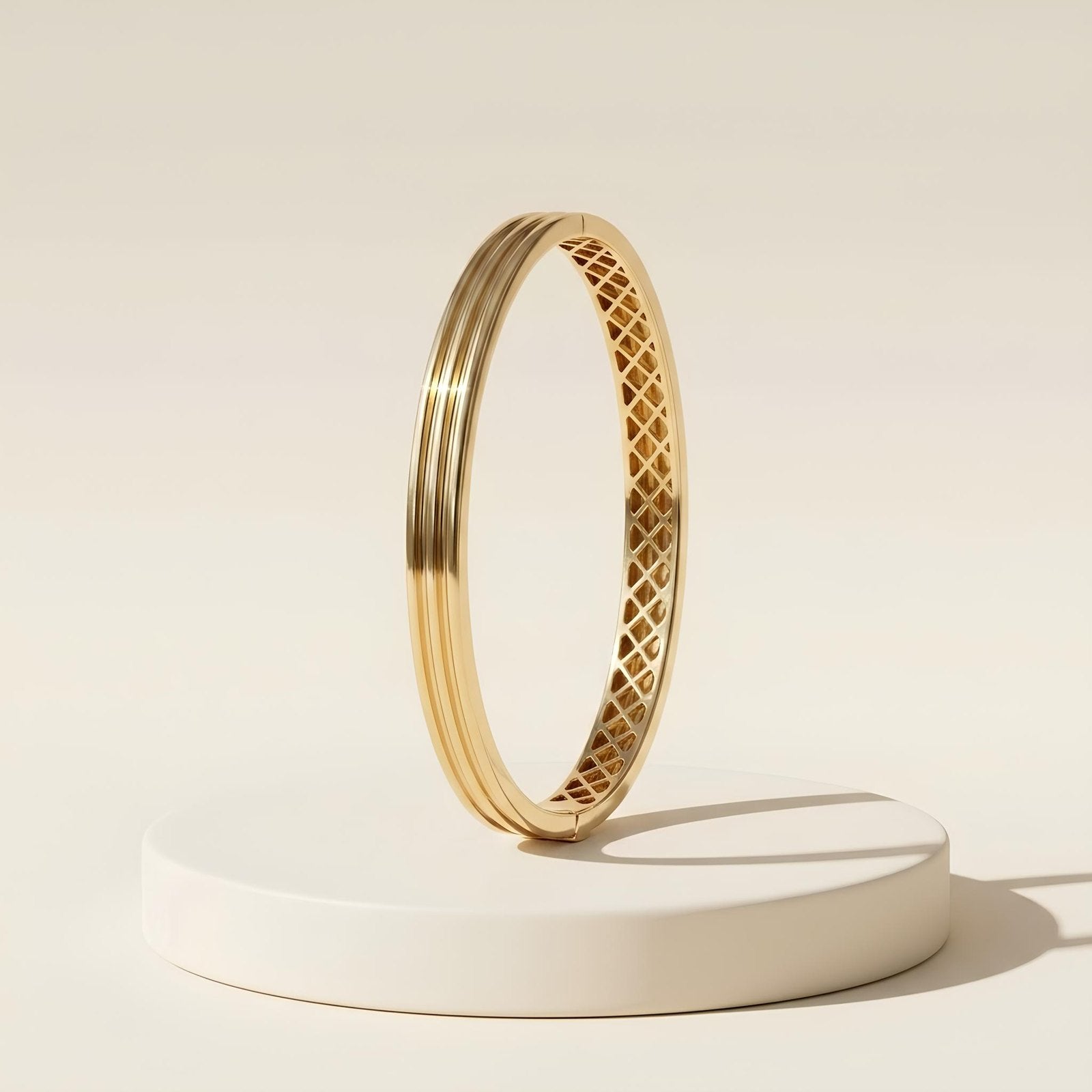 Ribbed Bangle