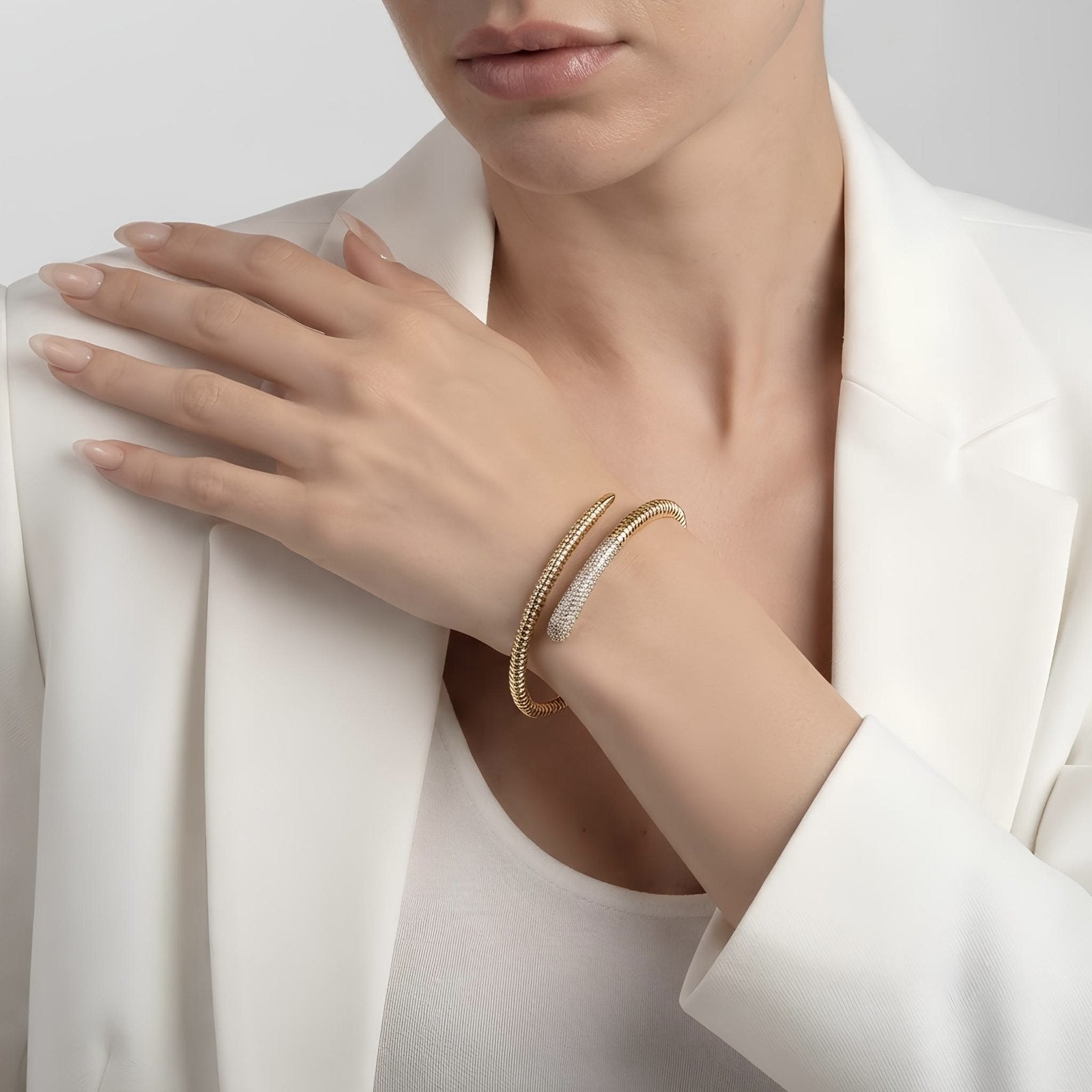 Ribbed Wrap Cuff