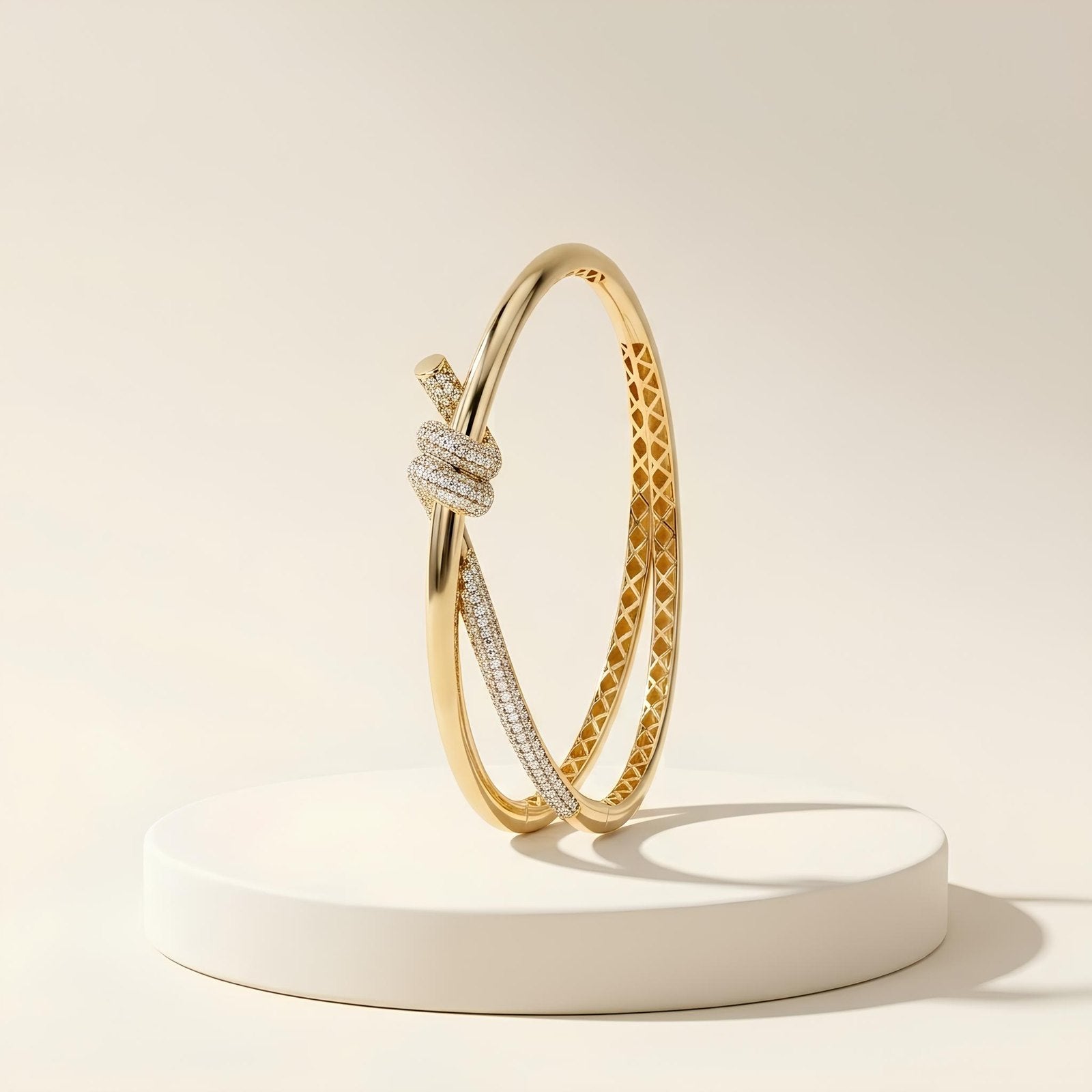 Crossover Knot Bangle
