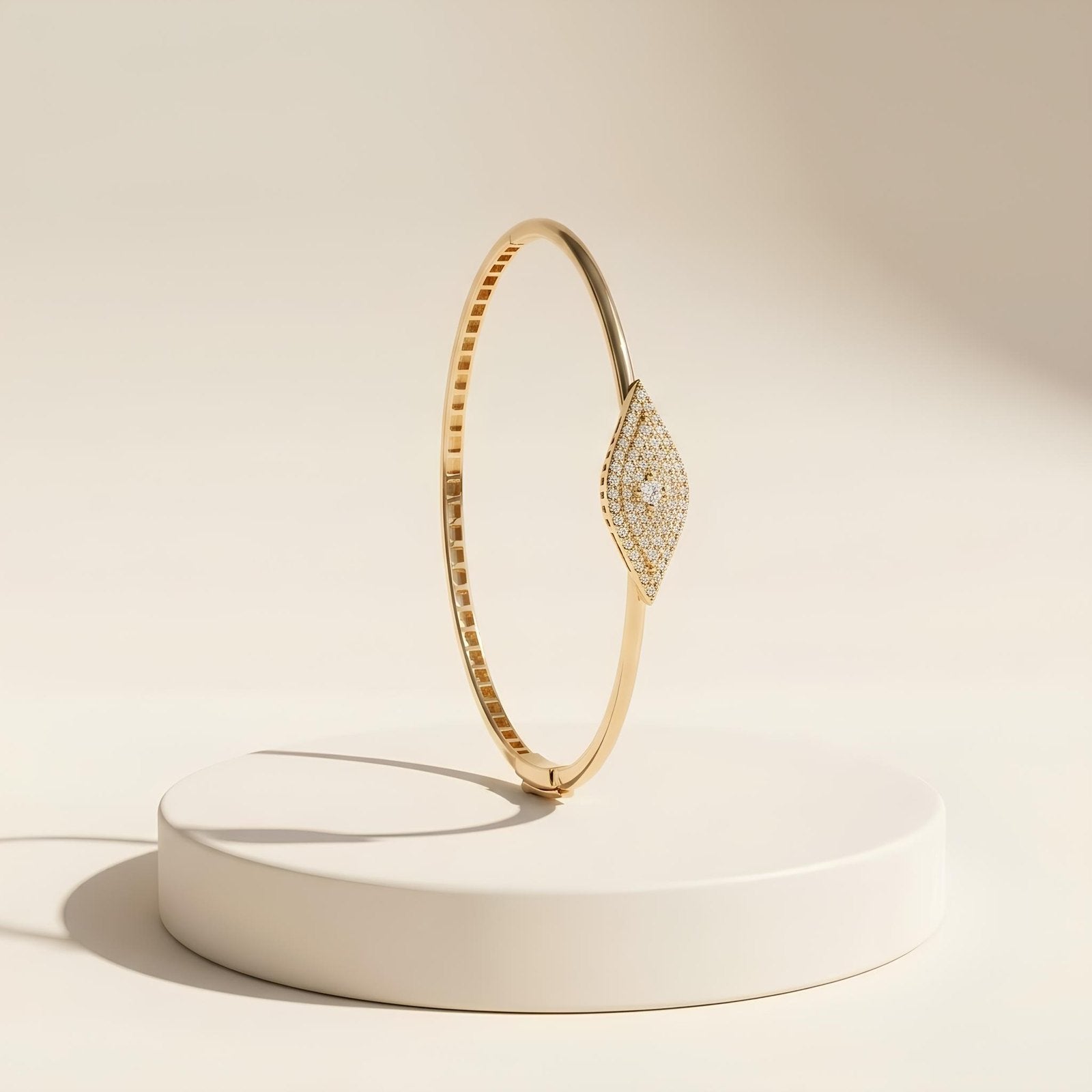 Pave Eye Bangle