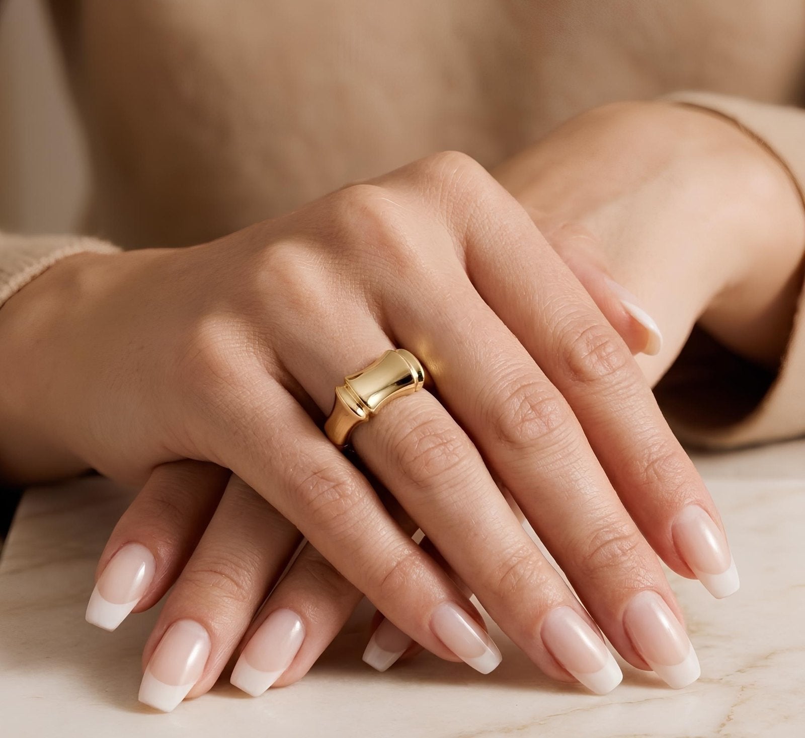 Petite Bamboo Ring