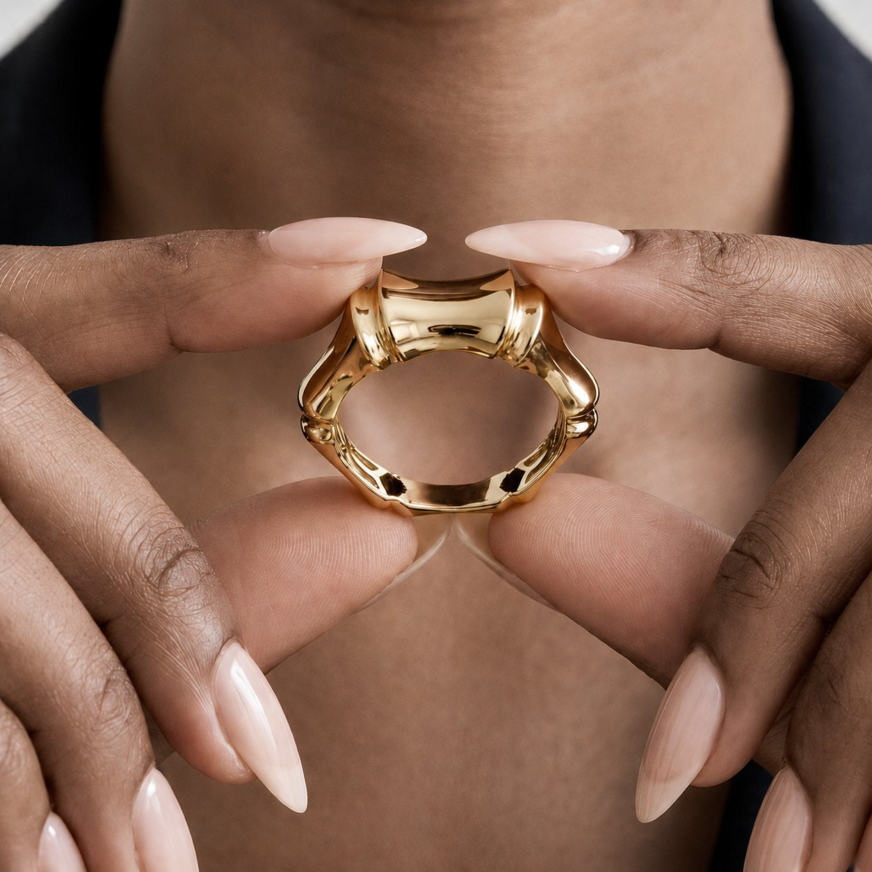 Petite Bamboo Ring