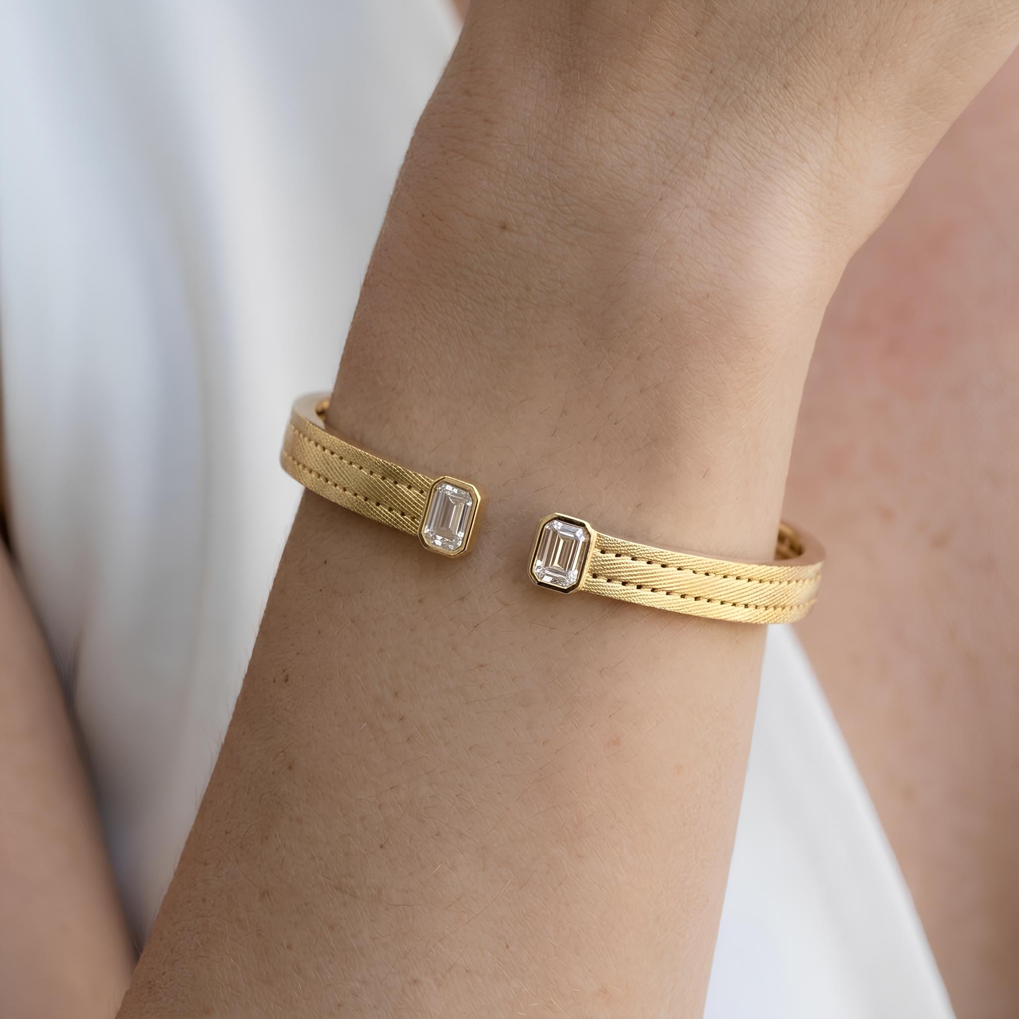 Baguette Tip Cuff