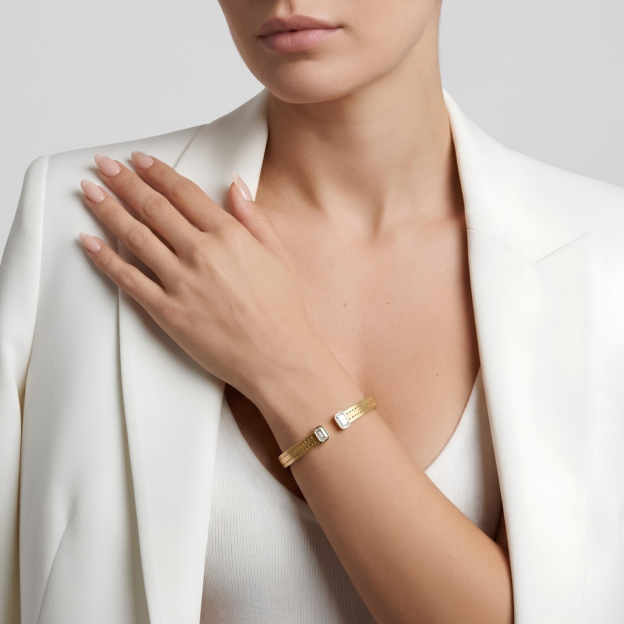 Baguette Tip Cuff