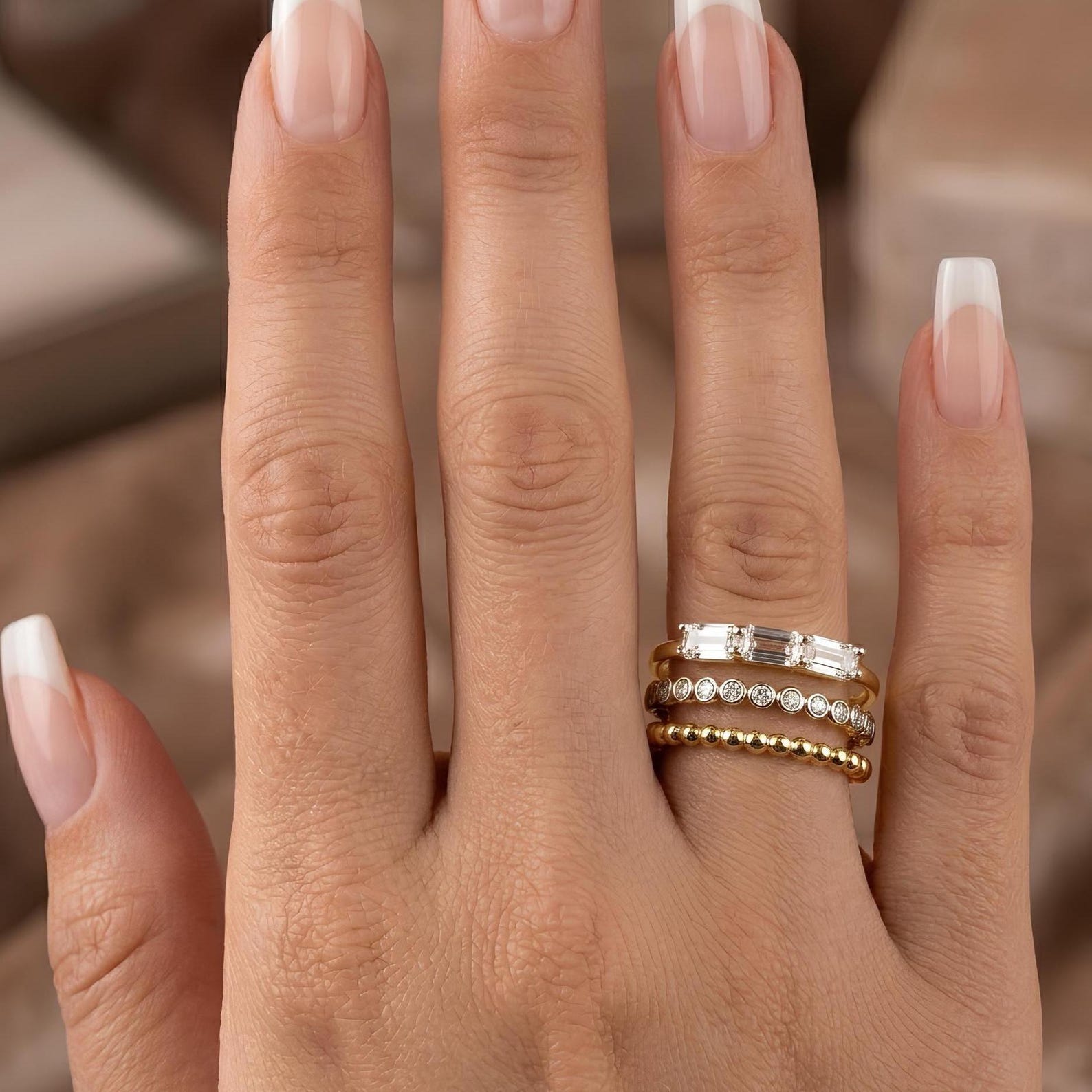 Triple Stack Ring