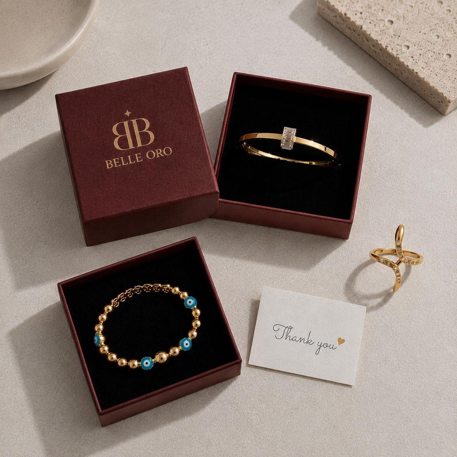 Baguette Wrap Bangle