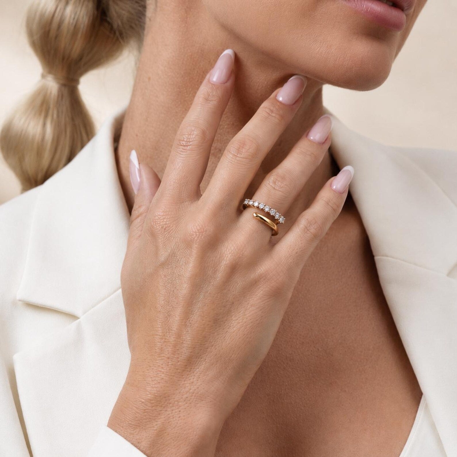 Zircon Open Ring
