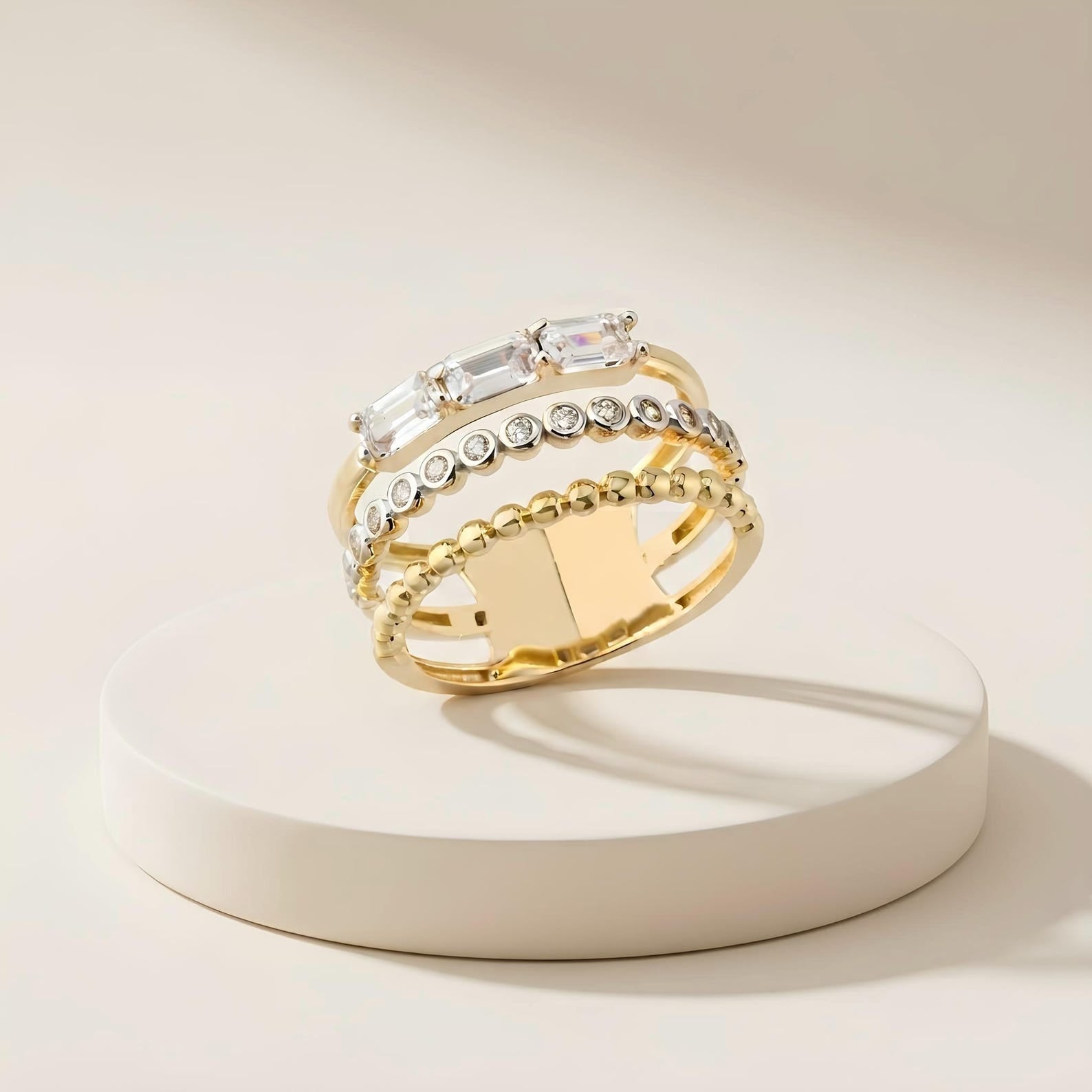 Triple Stack Ring