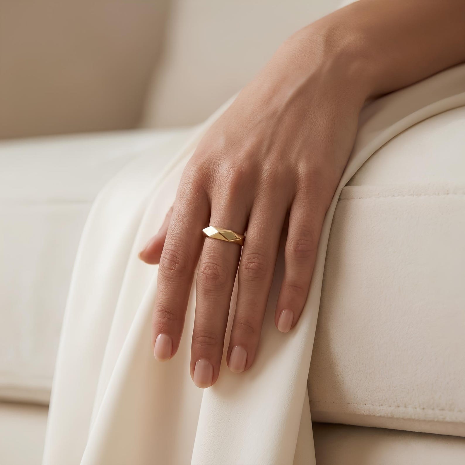 Faceted Ring