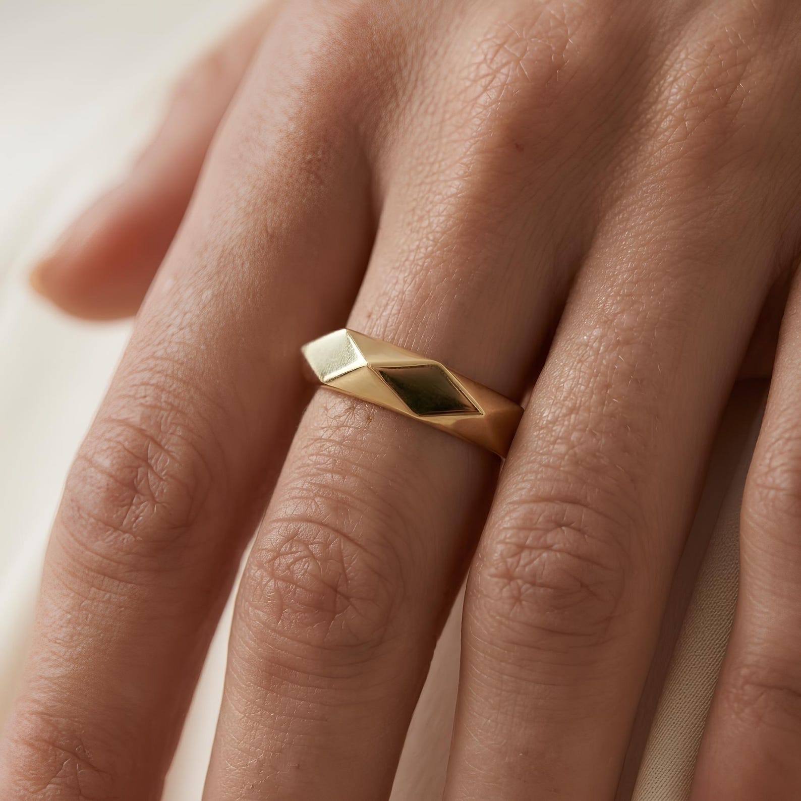 Faceted Ring