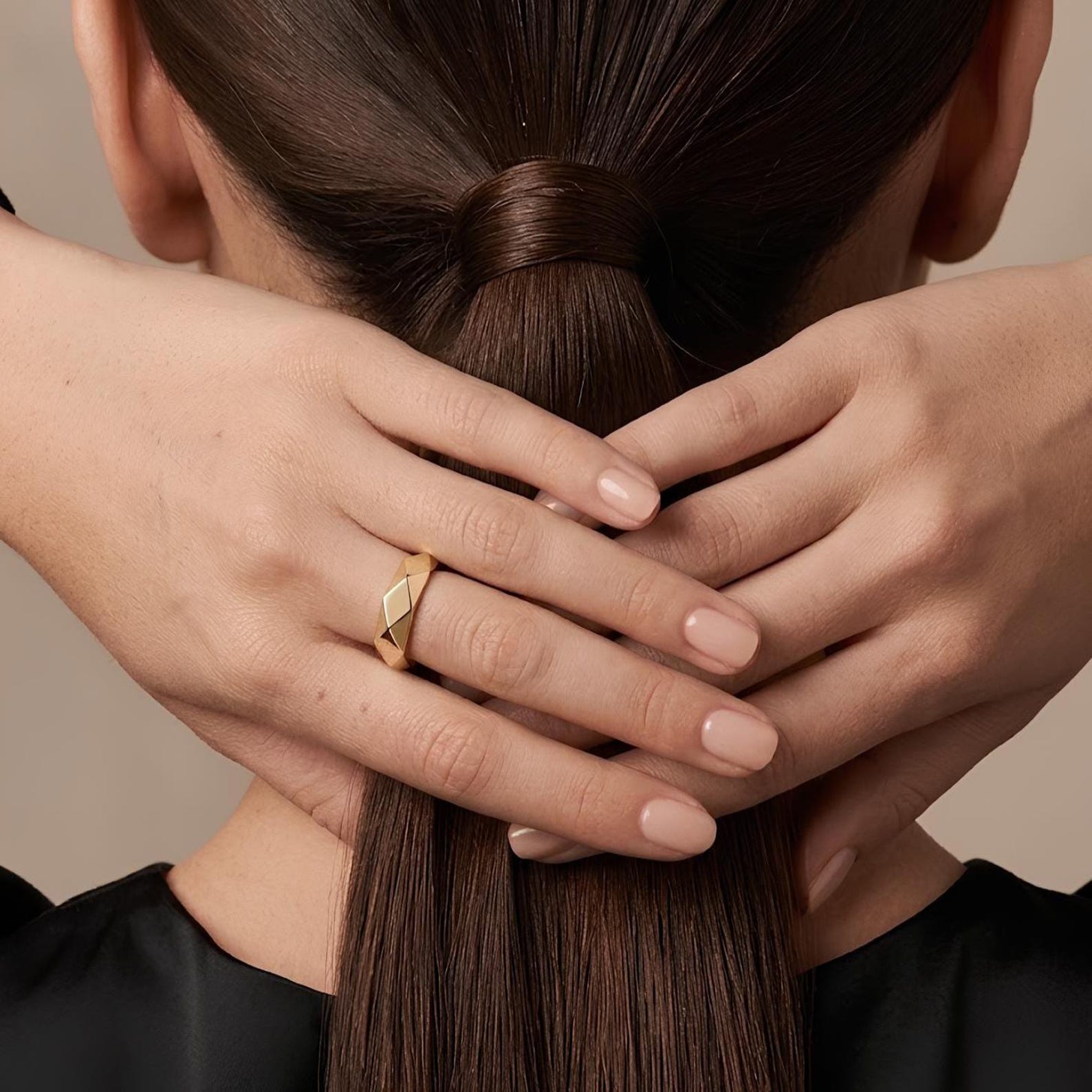 Faceted Ring