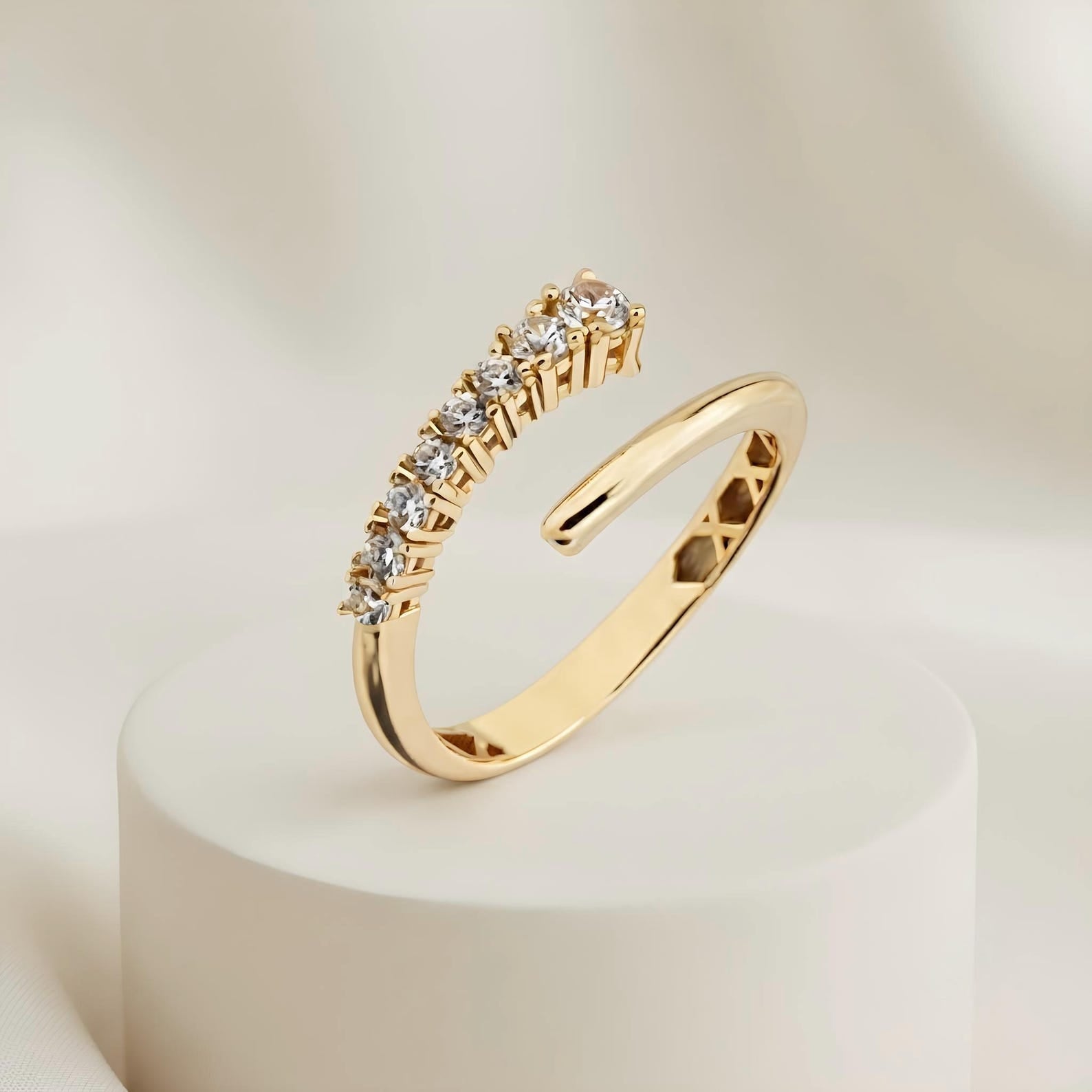 Zircon Open Ring