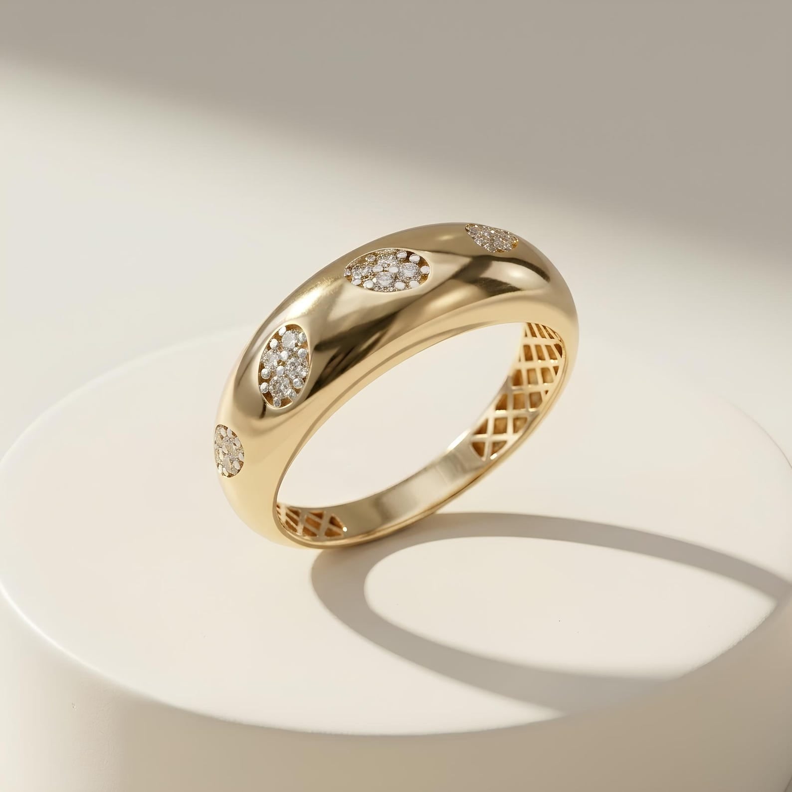 Pave Dome Ring