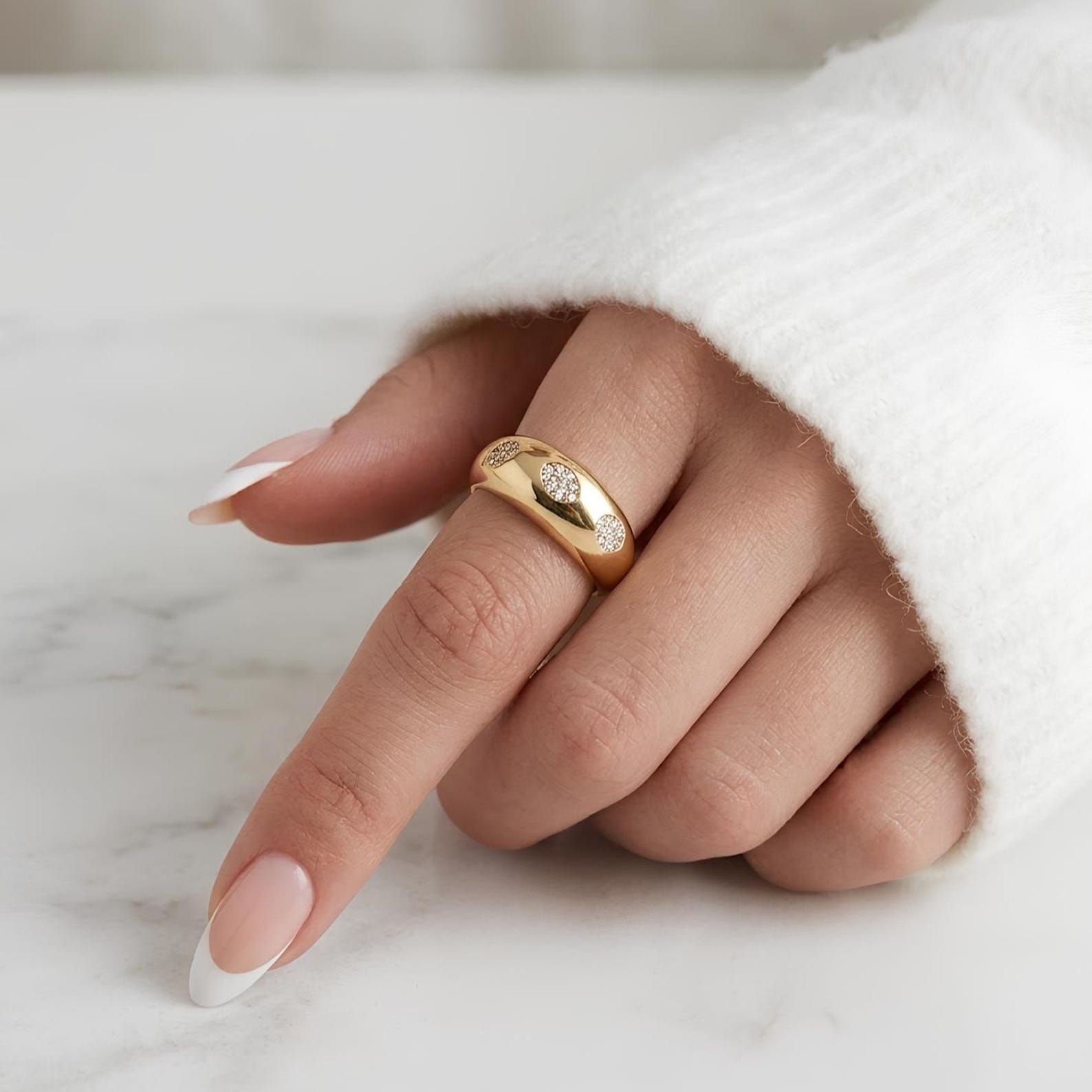 Pave Dome Ring