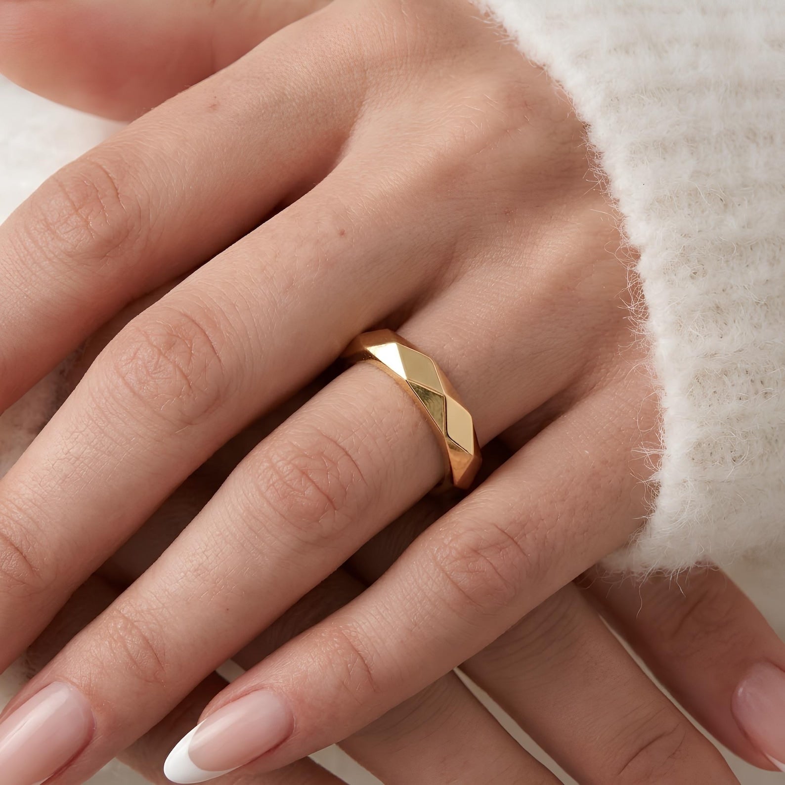 Faceted Ring
