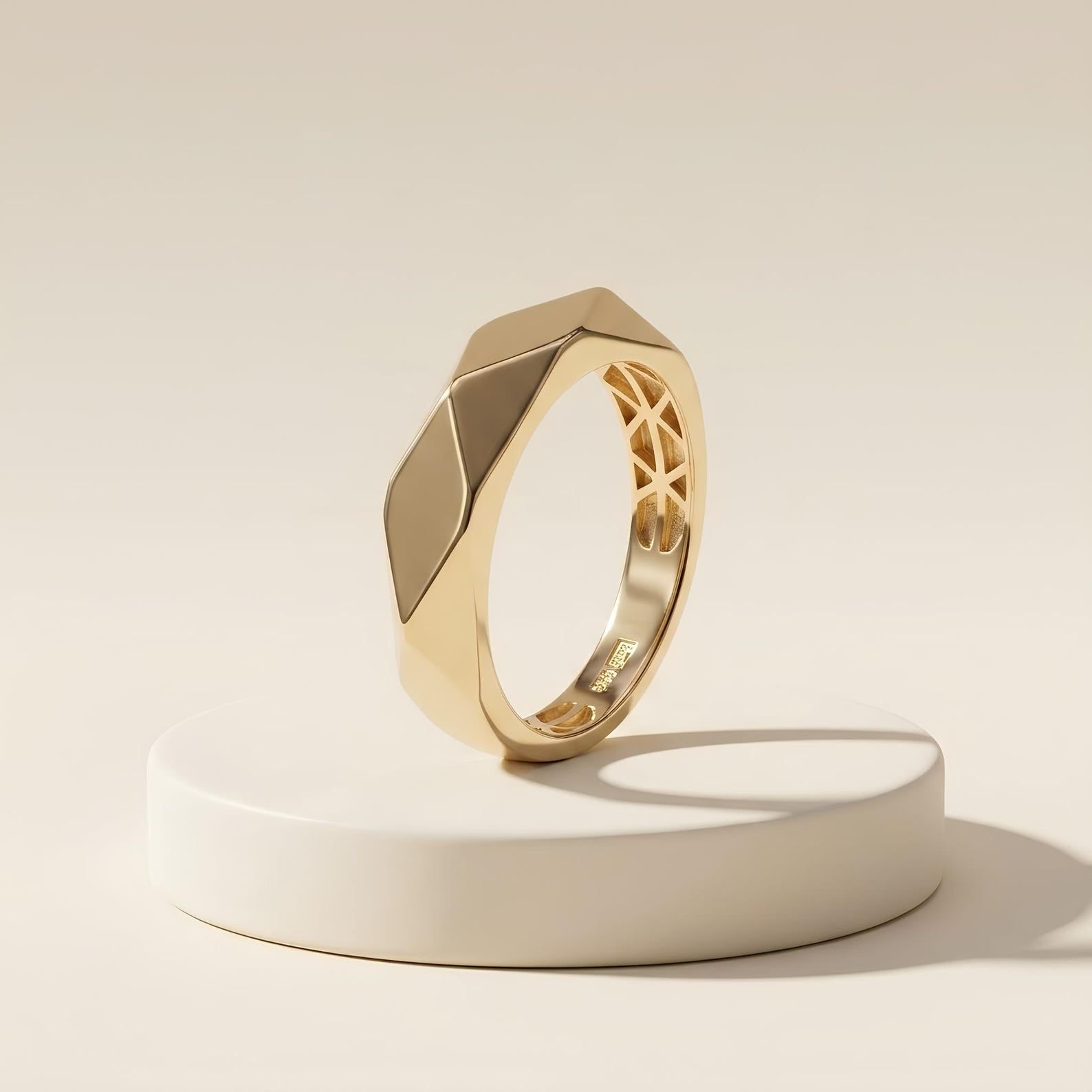 Faceted Ring