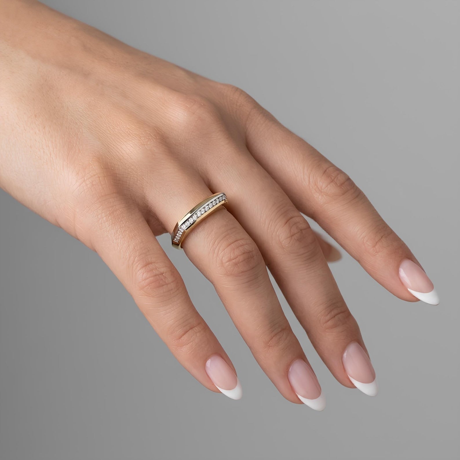 Pave Signet Ring