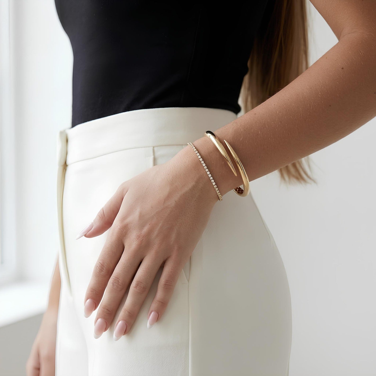 Crossover Bangle