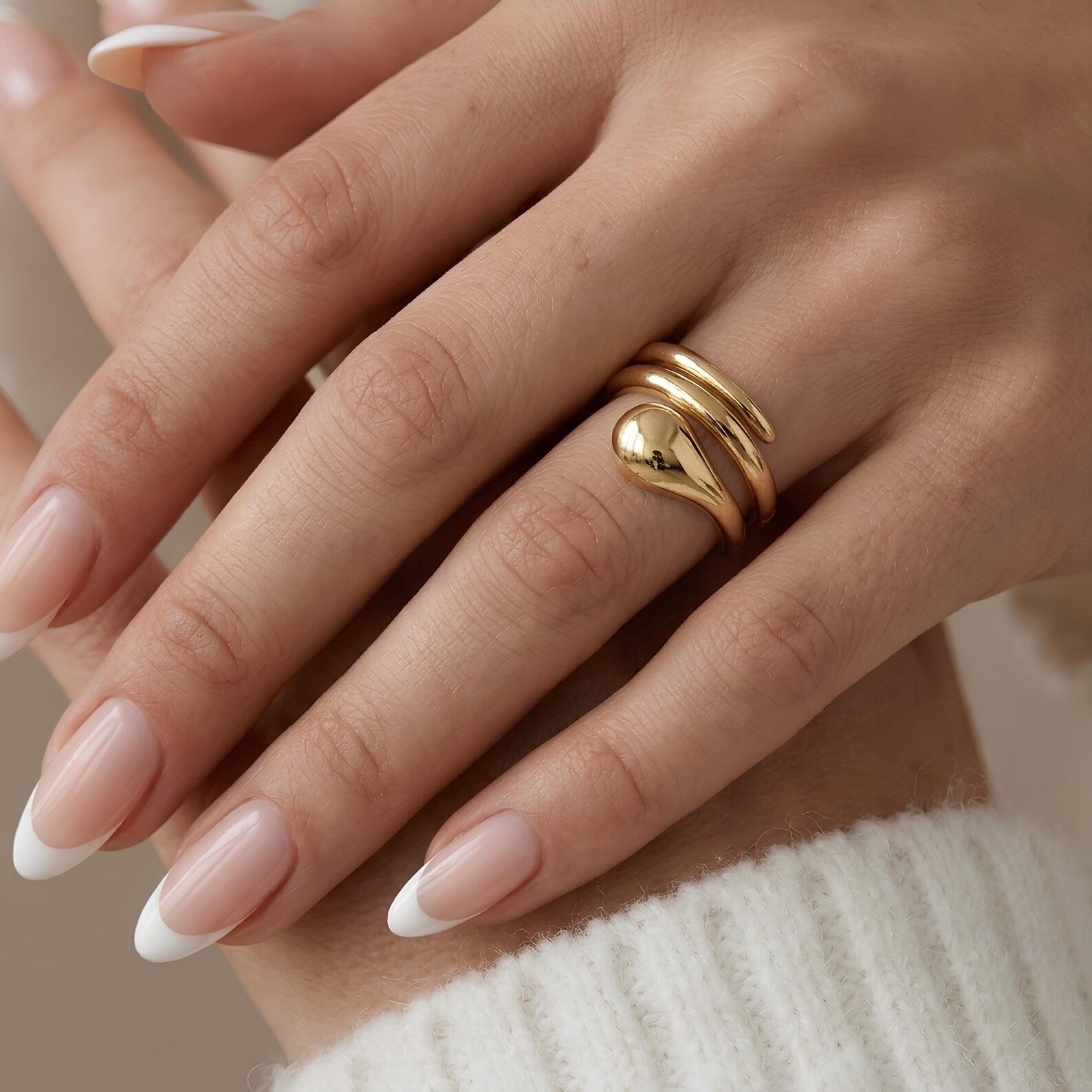 Swirl Wrap Ring